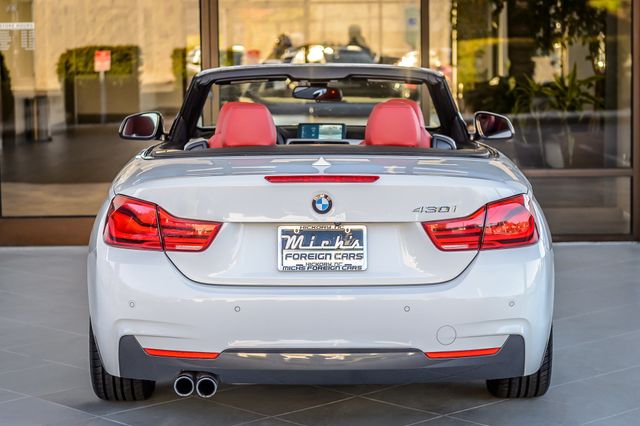 2018 BMW 4 Series 430i CONVERTIBLE - WHITE ON RED - NAV - BACKUP CAM - BEAUTIFUL - 23096161 - 12
