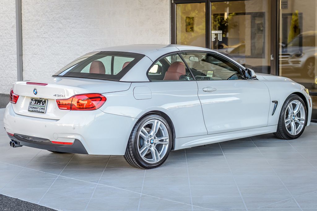 2018 BMW 4 Series 430i CONVERTIBLE - WHITE ON RED - NAV - BACKUP CAM - BEAUTIFUL - 23096161 - 13