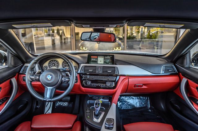 2018 BMW 4 Series 430i CONVERTIBLE - WHITE ON RED - NAV - BACKUP CAM - BEAUTIFUL - 23096161 - 2