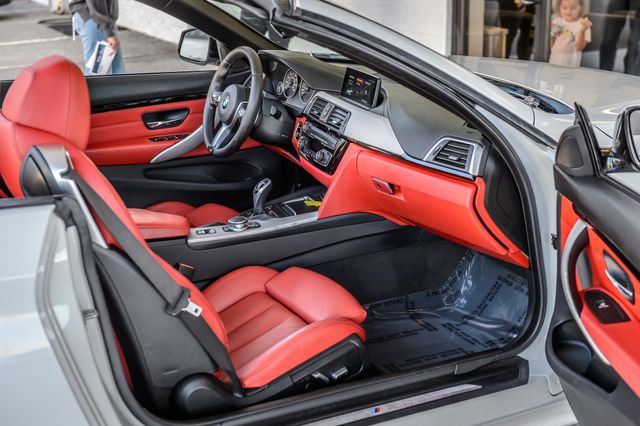 2018 BMW 4 Series 430i CONVERTIBLE - WHITE ON RED - NAV - BACKUP CAM - BEAUTIFUL - 23096161 - 47