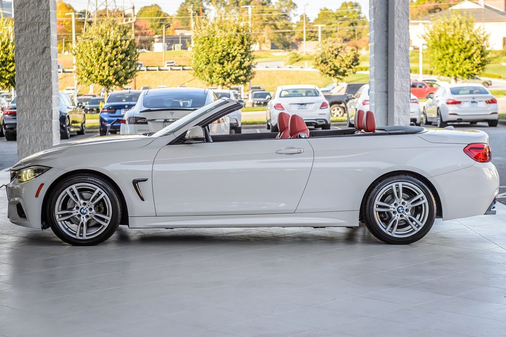 2018 BMW 4 Series 430i CONVERTIBLE - WHITE ON RED - NAV - BACKUP CAM - BEAUTIFUL - 23096161 - 53