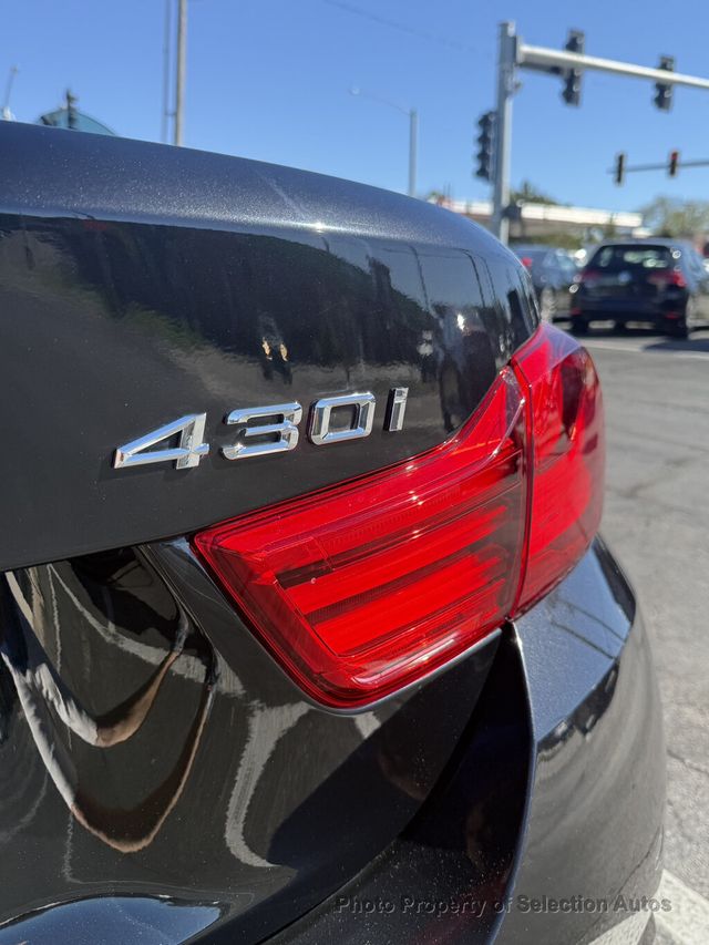 2018 BMW 4 Series 430I xDRIVE CONVERTIBLE - 23094585 - 8