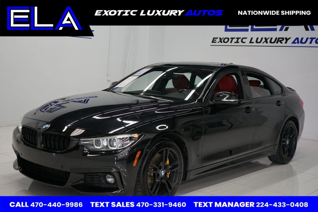 2018 BMW 4 Series GRANCOUPE! XDRIVE! RED INTERIOR! M SPORT PACK! BREMBO! - 22456833 - 0