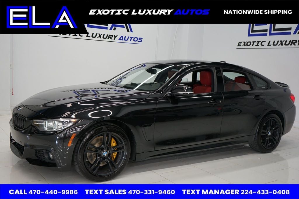 2018 BMW 4 Series GRANCOUPE! XDRIVE! RED INTERIOR! M SPORT PACK! BREMBO! - 22456833 - 2