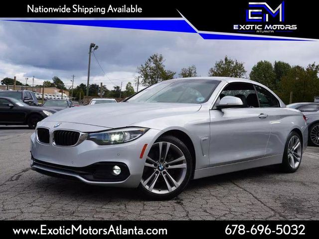 2018 BMW 4 Series HARDTOP CONV, PADDLE SHIFT, NAVIGATION, BACKUP CAMERA, BLUETOOTH - 22086114 - 0