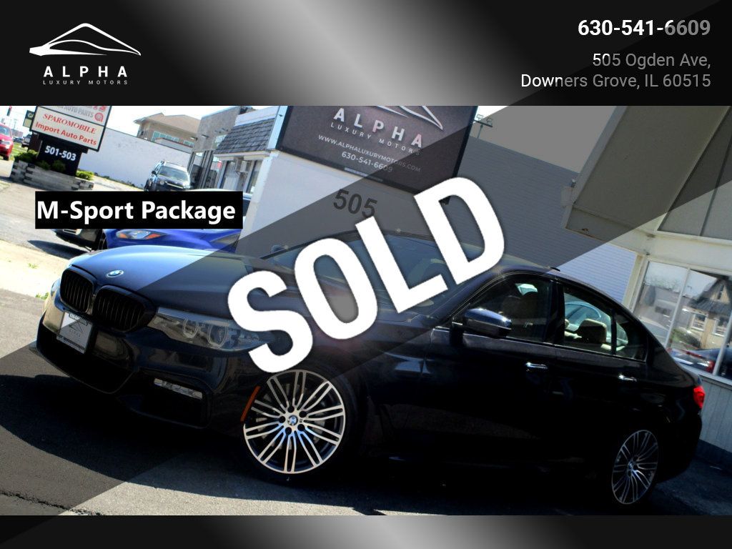 2018 BMW 5 Series 540i xDrive Sedan for Sale Aurora, IL 26,985