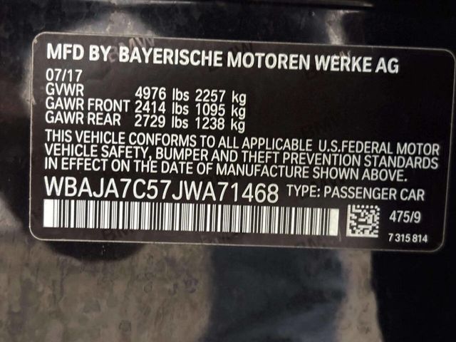 2018 BMW 5 Series 530i xDrive - 23030937 - 37