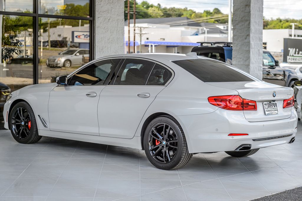 2018 BMW 5 Series 540i - WHITE ON BROWN -  NAV - BACKUP CAM - BLUETOOTH - MUST SEE - 23007549 - 6