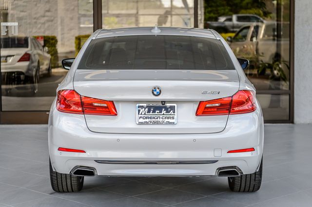 2018 BMW 5 Series 540i - WHITE ON BROWN -  NAV - BACKUP CAM - BLUETOOTH - MUST SEE - 23007549 - 7