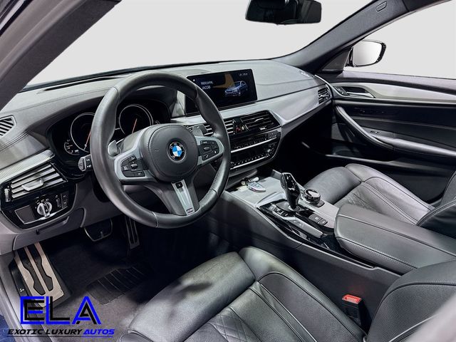 2018 BMW 5 Series LOOK AT CARFAX! EVERY SERVICE DONE AT BMW DEALER! MASSAGE SEATS - 22919405 - 10