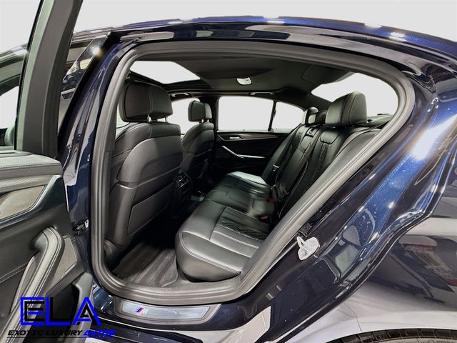 2018 BMW 5 Series LOOK AT CARFAX! EVERY SERVICE DONE AT BMW DEALER! MASSAGE SEATS - 22919405 - 27