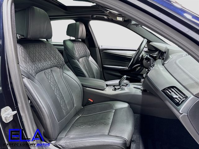 2018 BMW 5 Series LOOK AT CARFAX! EVERY SERVICE DONE AT BMW DEALER! MASSAGE SEATS - 22919405 - 30