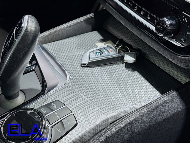 2018 BMW 5 Series LOOK AT CARFAX! EVERY SERVICE DONE AT BMW DEALER! MASSAGE SEATS - 22919405 - 34