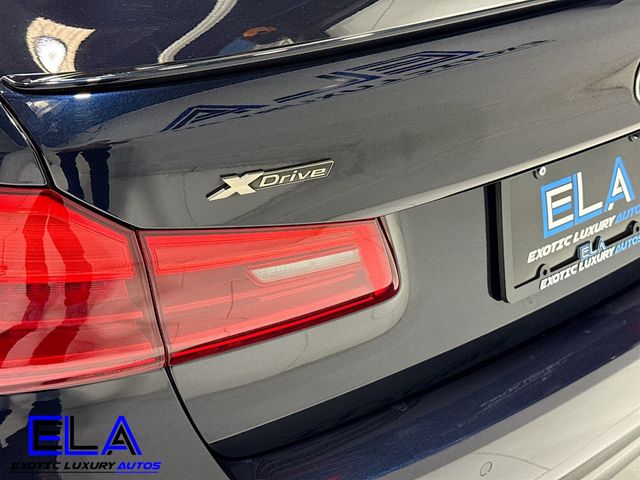 2018 BMW 5 Series LOOK AT CARFAX! EVERY SERVICE DONE AT BMW DEALER! MASSAGE SEATS - 22919405 - 42