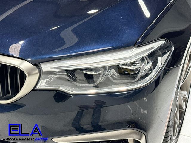2018 BMW 5 Series LOOK AT CARFAX! EVERY SERVICE DONE AT BMW DEALER! MASSAGE SEATS - 22919405 - 46