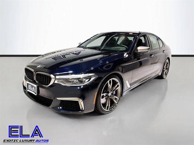 2018 BMW 5 Series LOOK AT CARFAX! EVERY SERVICE DONE AT BMW DEALER! MASSAGE SEATS - 22919405 - 48
