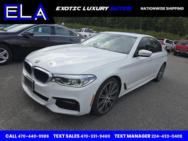 2018 BMW 5 Series M PACK! SOFT CLOSE DOORS! DRIVERS ASSIST PLUS! HEADS UP! EXECU - 22931690 - 0