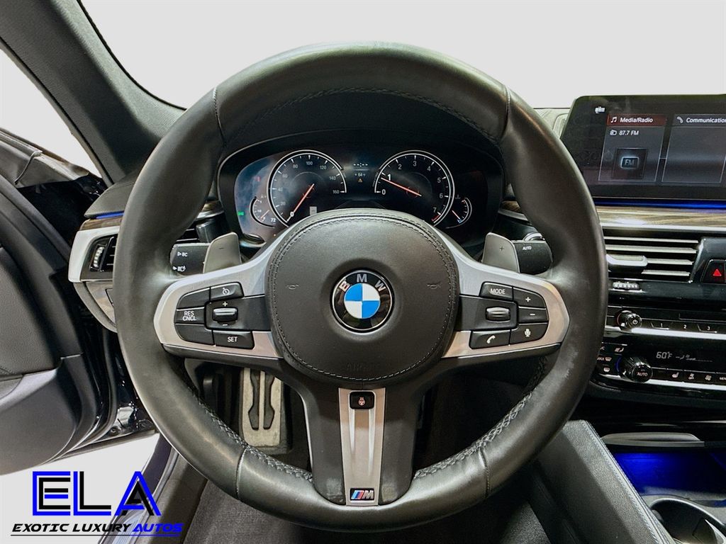 2018 BMW 5 Series X-DRIVE! BLUE CALIP! HARMON! CARPLAY! DRIVER ASSIST! M PACK!  - 22945989 - 10