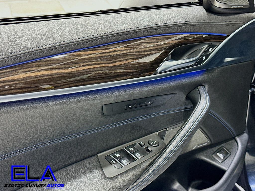 2018 BMW 5 Series X-DRIVE! BLUE CALIP! HARMON! CARPLAY! DRIVER ASSIST! M PACK!  - 22945989 - 16