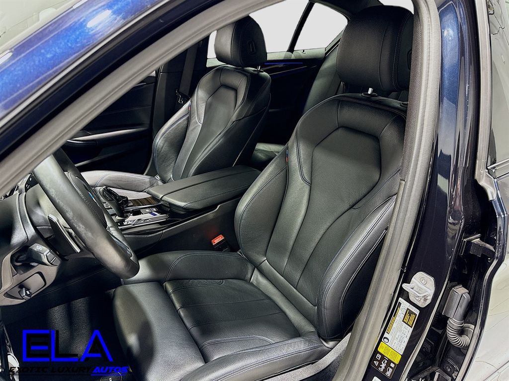 2018 BMW 5 Series X-DRIVE! BLUE CALIP! HARMON! CARPLAY! DRIVER ASSIST! M PACK!  - 22945989 - 19