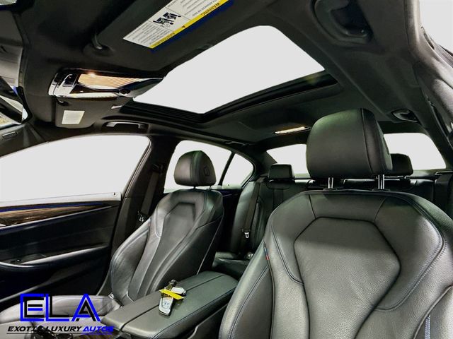 2018 BMW 5 Series X-DRIVE! BLUE CALIP! HARMON! CARPLAY! DRIVER ASSIST! M PACK!  - 22945989 - 22