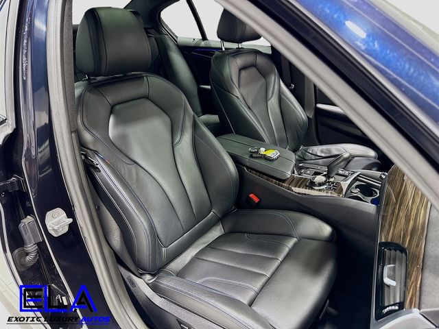 2018 BMW 5 Series X-DRIVE! BLUE CALIP! HARMON! CARPLAY! DRIVER ASSIST! M PACK!  - 22945989 - 24