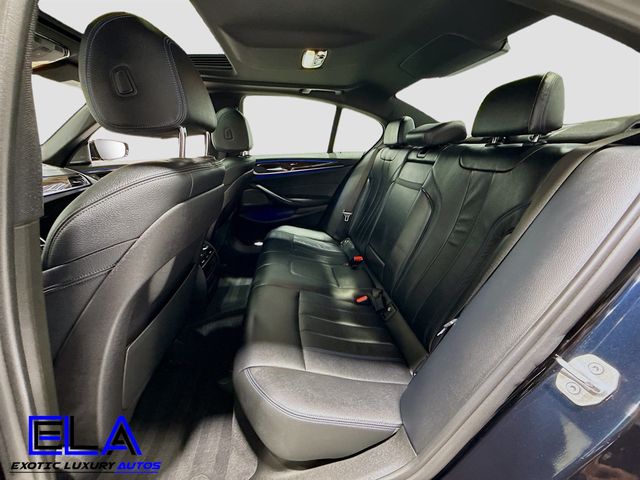 2018 BMW 5 Series X-DRIVE! BLUE CALIP! HARMON! CARPLAY! DRIVER ASSIST! M PACK!  - 22945989 - 25