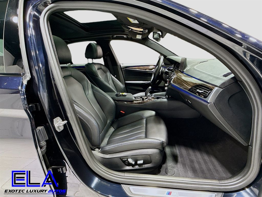 2018 BMW 5 Series X-DRIVE! BLUE CALIP! HARMON! CARPLAY! DRIVER ASSIST! M PACK!  - 22945989 - 28