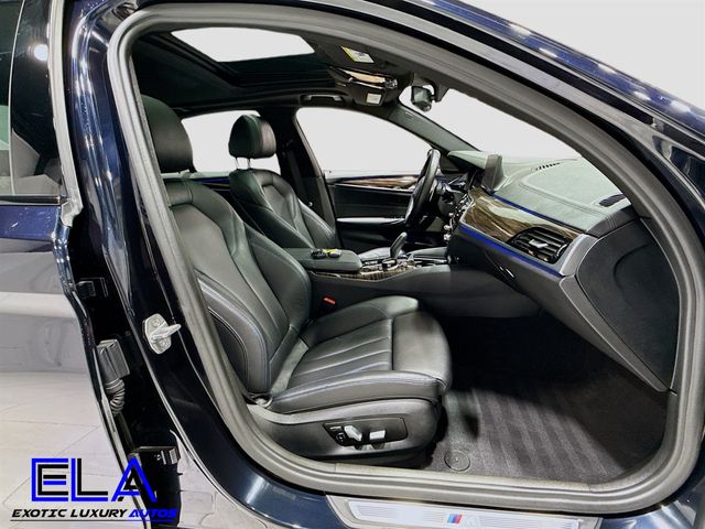 2018 BMW 5 Series X-DRIVE! BLUE CALIP! HARMON! CARPLAY! DRIVER ASSIST! M PACK!  - 22945989 - 28