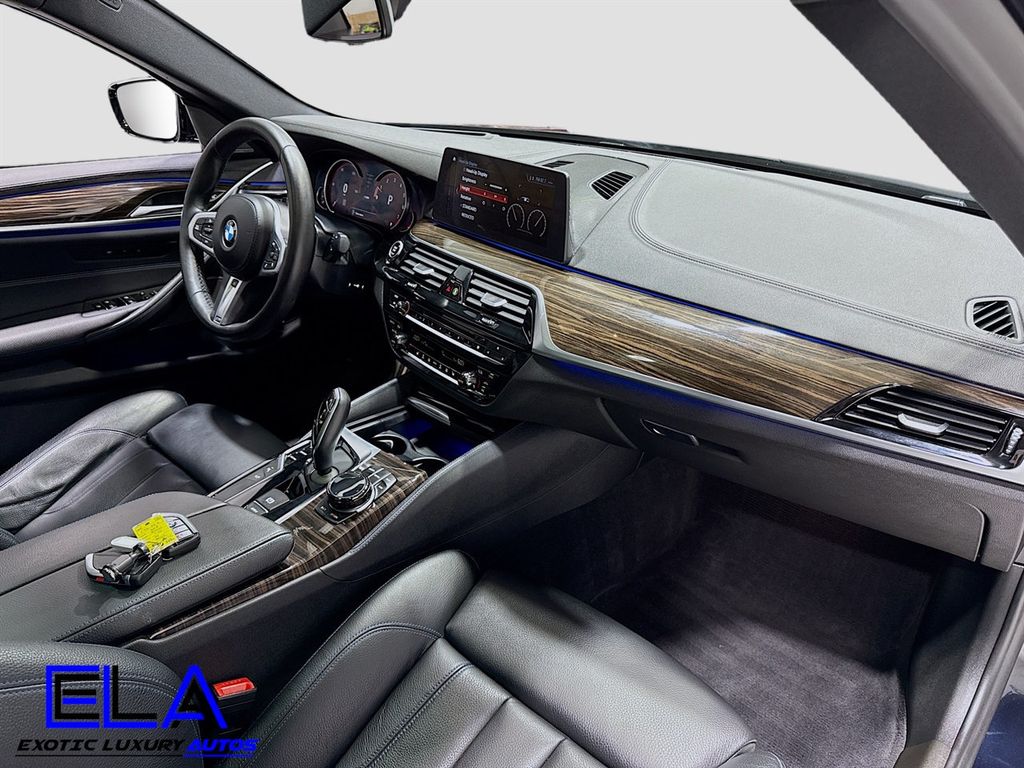 2018 BMW 5 Series X-DRIVE! BLUE CALIP! HARMON! CARPLAY! DRIVER ASSIST! M PACK!  - 22945989 - 29