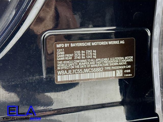 2018 BMW 5 Series X-DRIVE! BLUE CALIP! HARMON! CARPLAY! DRIVER ASSIST! M PACK!  - 22945989 - 30