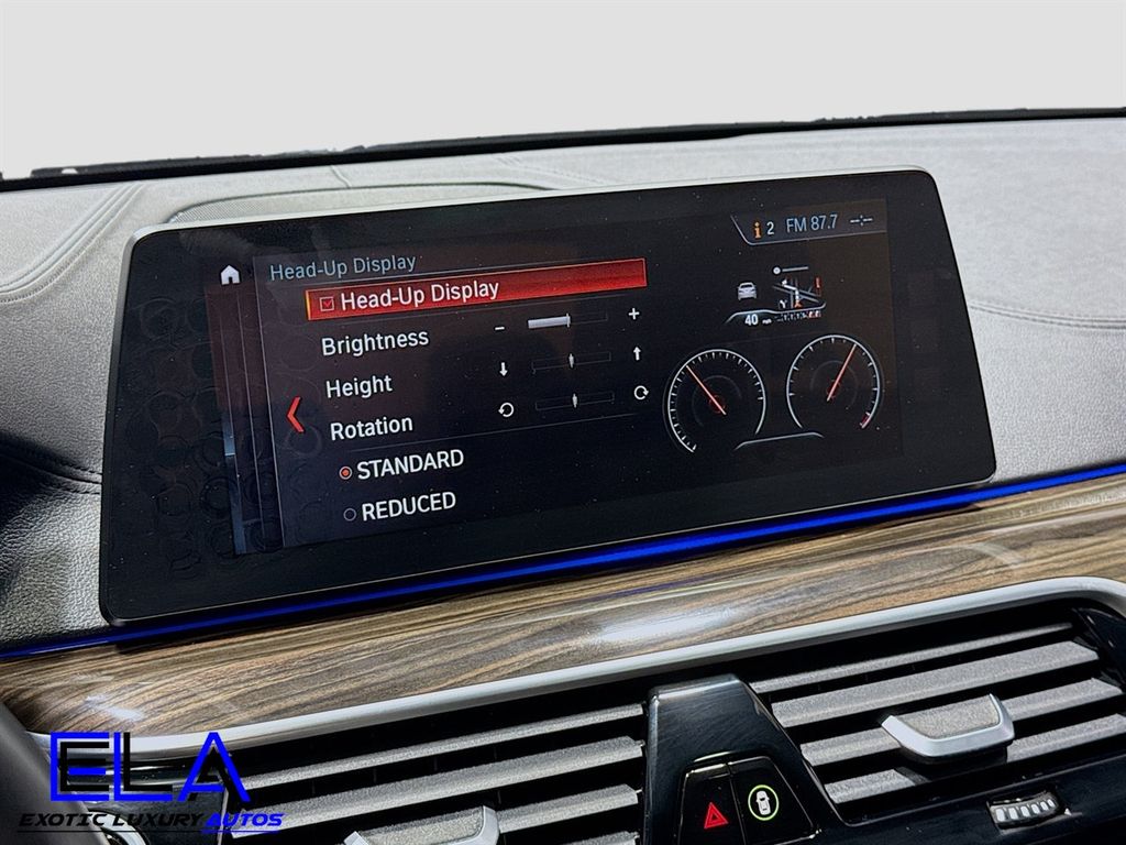 2018 BMW 5 Series X-DRIVE! BLUE CALIP! HARMON! CARPLAY! DRIVER ASSIST! M PACK!  - 22945989 - 34