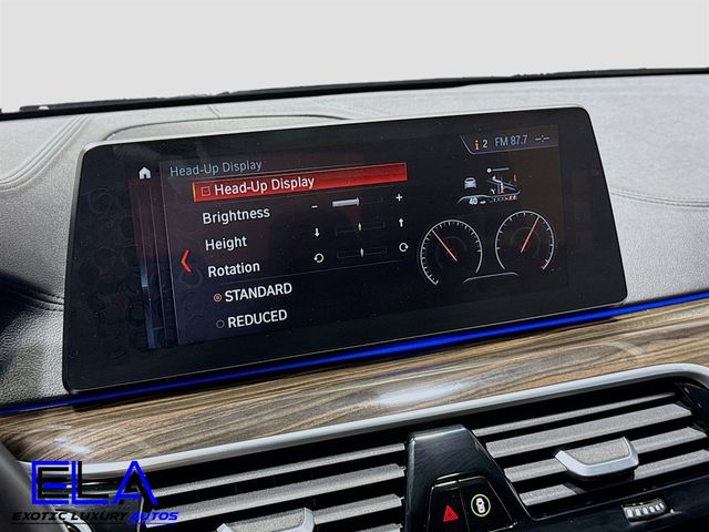 2018 BMW 5 Series X-DRIVE! BLUE CALIP! HARMON! CARPLAY! DRIVER ASSIST! M PACK!  - 22945989 - 34