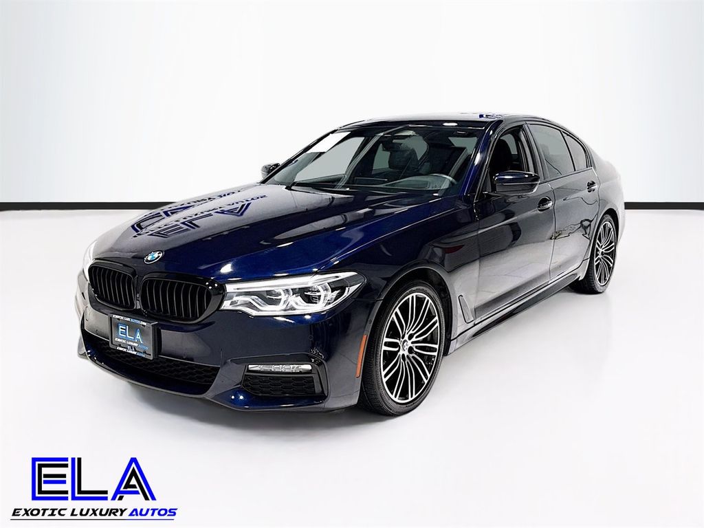 2018 BMW 5 Series X-DRIVE! BLUE CALIP! HARMON! CARPLAY! DRIVER ASSIST! M PACK!  - 22945989 - 39