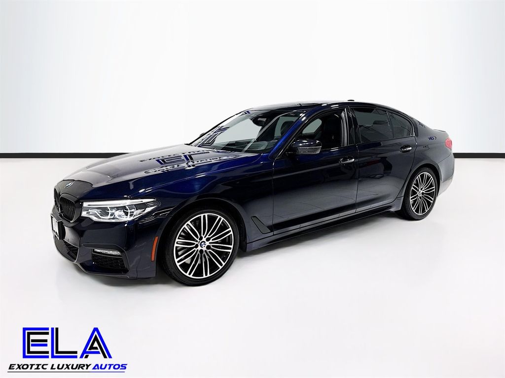 2018 BMW 5 Series X-DRIVE! BLUE CALIP! HARMON! CARPLAY! DRIVER ASSIST! M PACK!  - 22945989 - 40