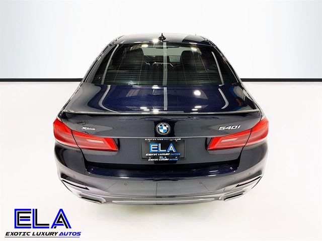 2018 BMW 5 Series X-DRIVE! BLUE CALIP! HARMON! CARPLAY! DRIVER ASSIST! M PACK!  - 22945989 - 44