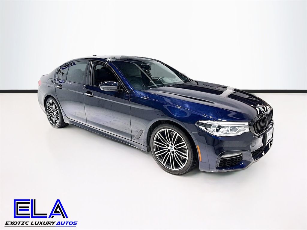 2018 BMW 5 Series X-DRIVE! BLUE CALIP! HARMON! CARPLAY! DRIVER ASSIST! M PACK!  - 22945989 - 47