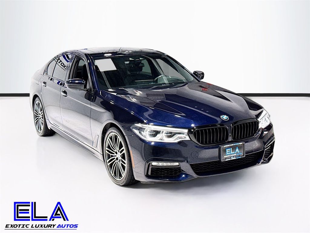 2018 BMW 5 Series X-DRIVE! BLUE CALIP! HARMON! CARPLAY! DRIVER ASSIST! M PACK!  - 22945989 - 48