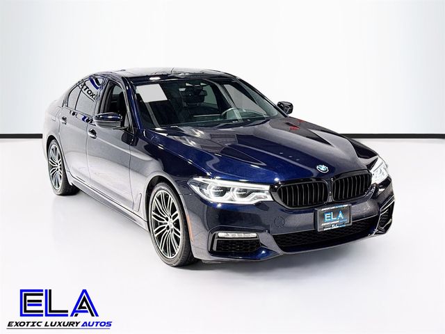 2018 BMW 5 Series X-DRIVE! BLUE CALIP! HARMON! CARPLAY! DRIVER ASSIST! M PACK!  - 22945989 - 48