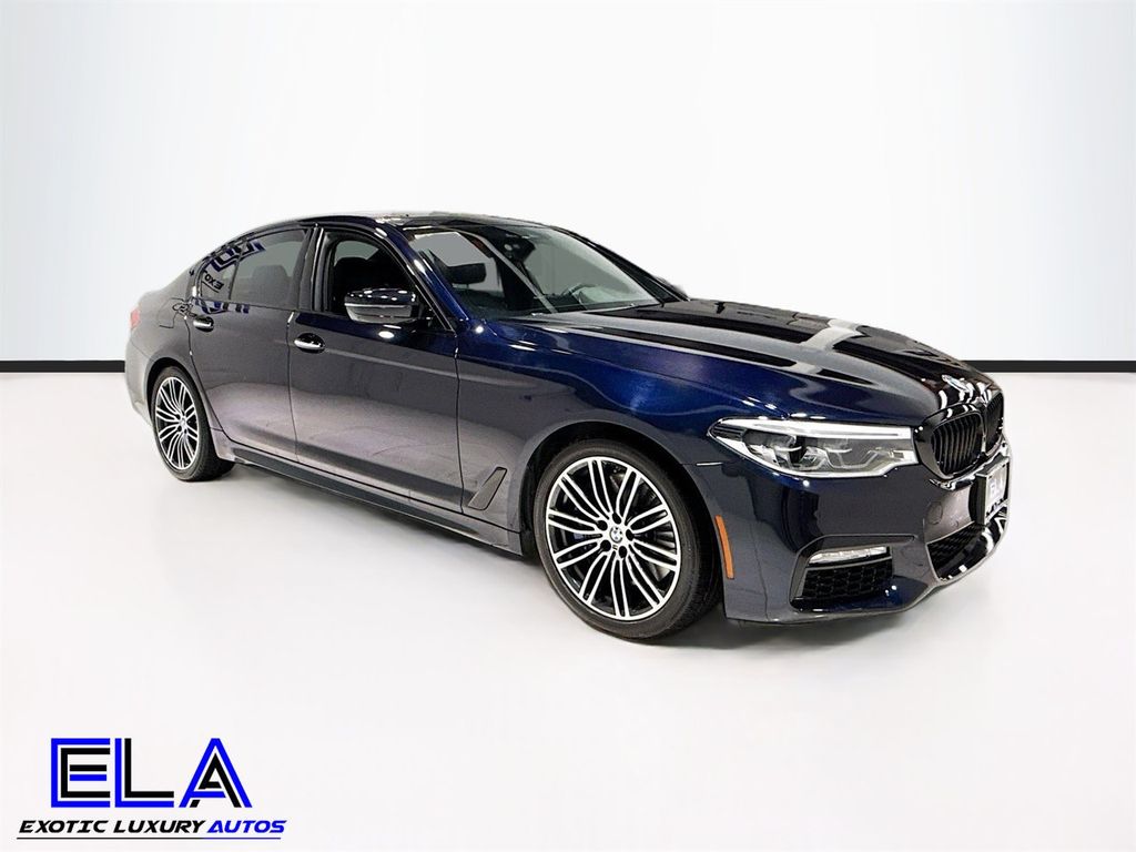 2018 BMW 5 Series X-DRIVE! BLUE CALIP! HARMON! CARPLAY! DRIVER ASSIST! M PACK!  - 22945989 - 5