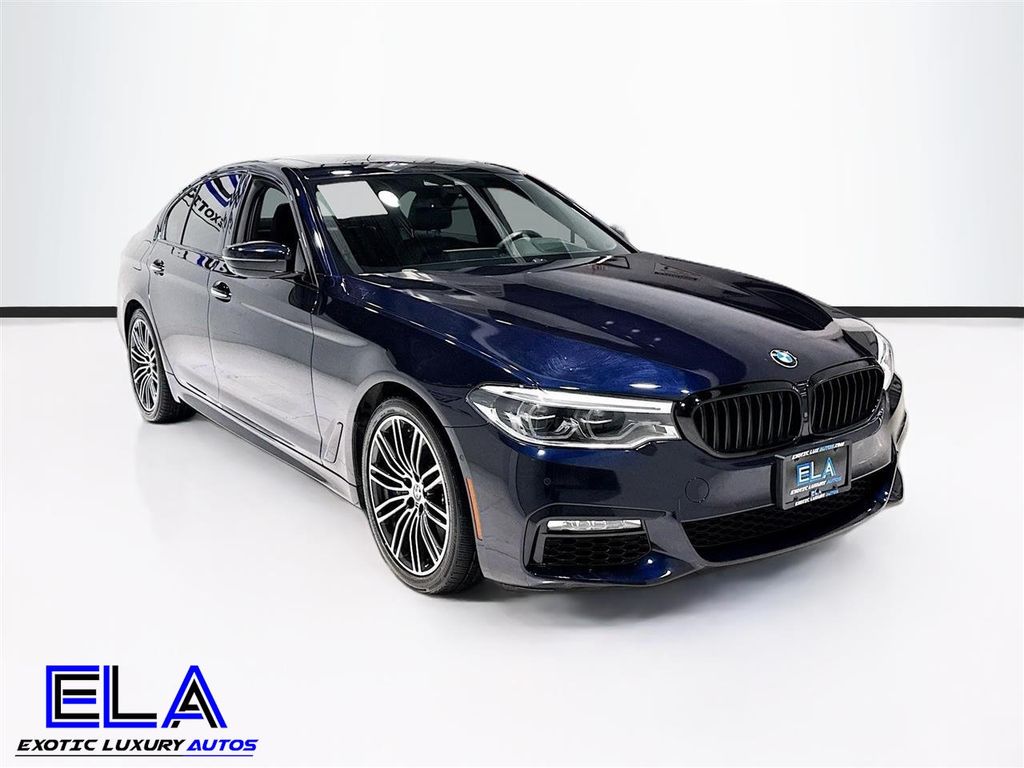 2018 BMW 5 Series X-DRIVE! BLUE CALIP! HARMON! CARPLAY! DRIVER ASSIST! M PACK!  - 22945989 - 6