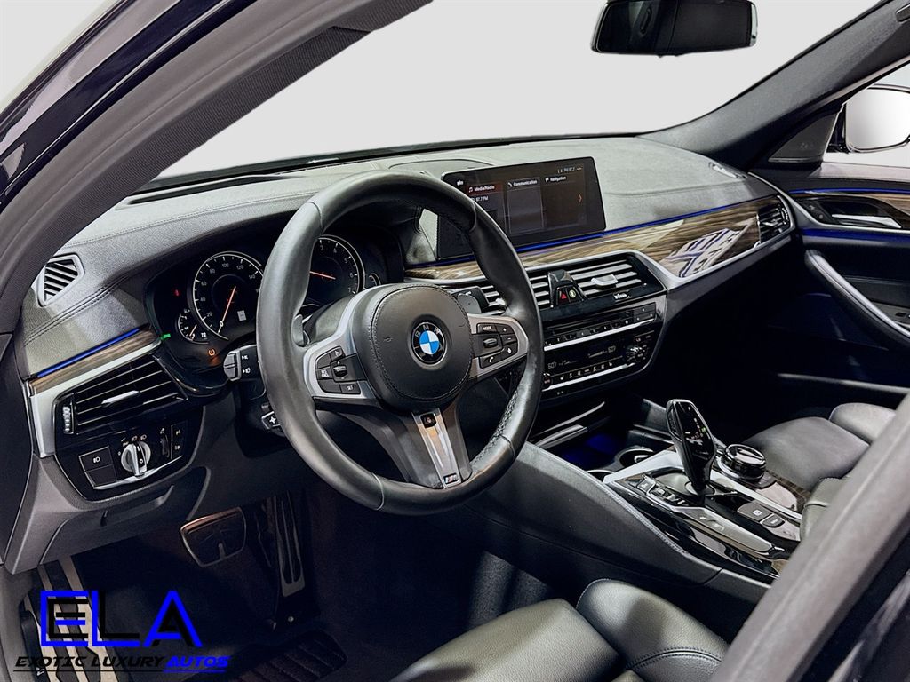 2018 BMW 5 Series X-DRIVE! BLUE CALIP! HARMON! CARPLAY! DRIVER ASSIST! M PACK!  - 22945989 - 8