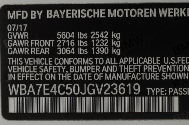 2018 BMW 7 Series 740i xDrive - 23051388 - 57