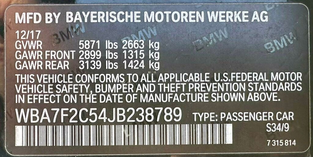 2018 BMW 7 Series 750i xDrive - 22601260 - 48