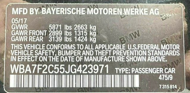 2018 BMW 7 Series 750i xDrive - 22682570 - 49