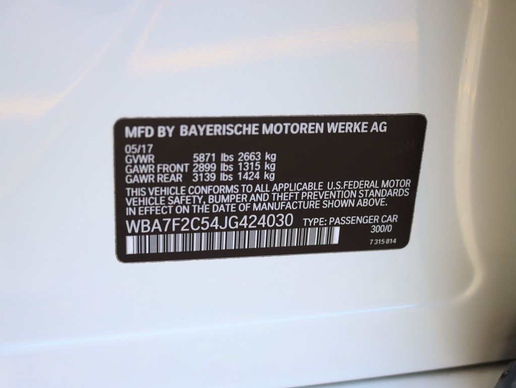 2018 BMW 7 Series 750i XDrive M-Sport - 22997460 - 41