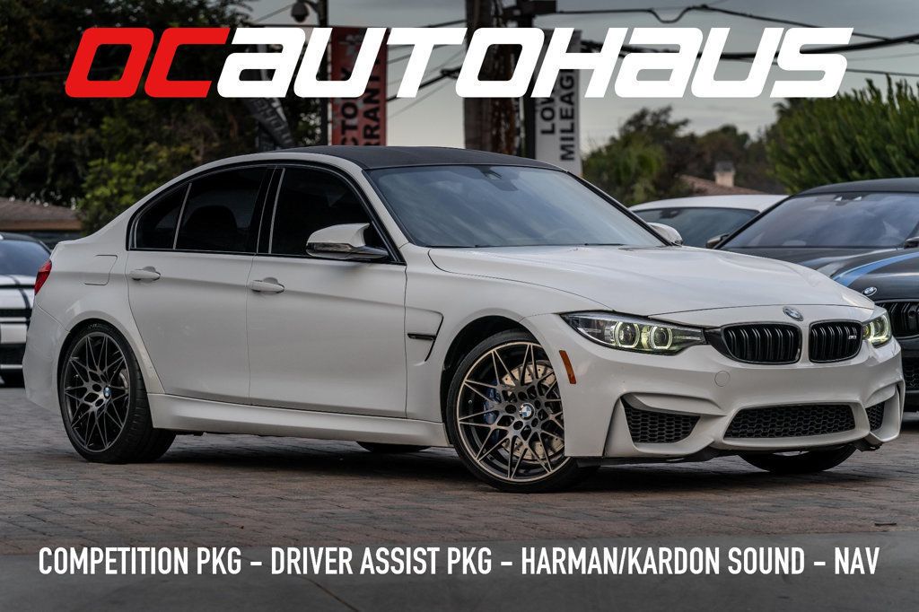 2018 BMW M3 Competition and Driving Assistance Package - 22632827 - 0