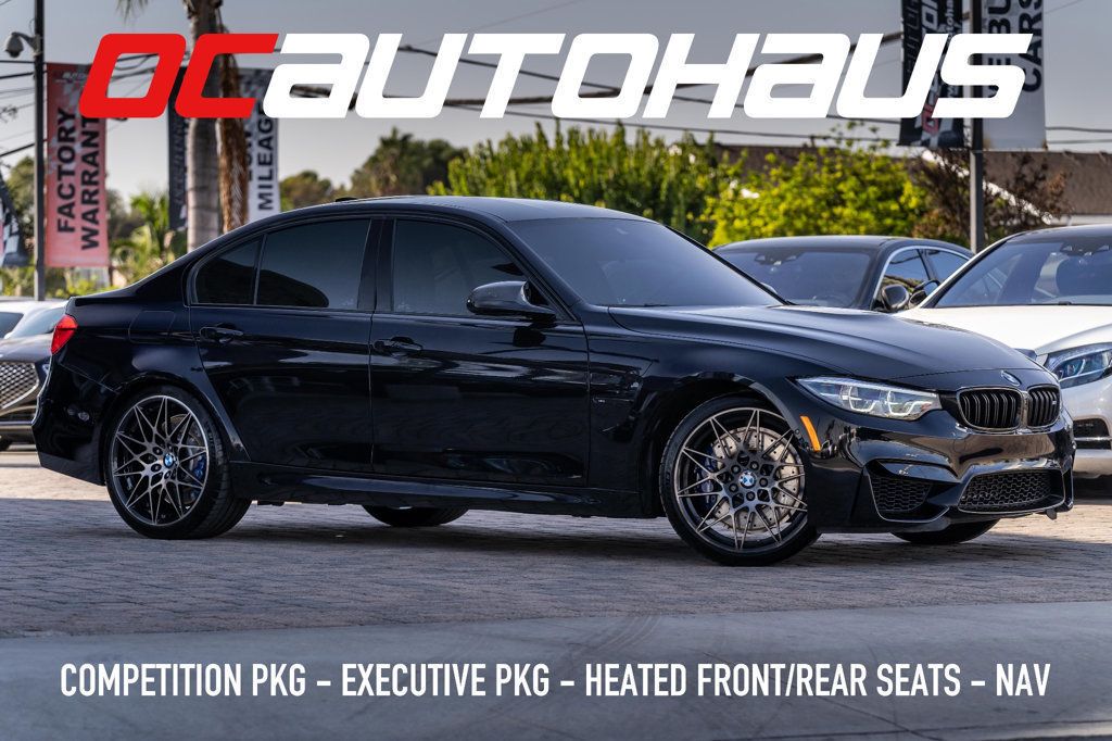 2018 BMW M3 COMPETITION&EXECUTIVE PACKAGE! - 22634443 - 0