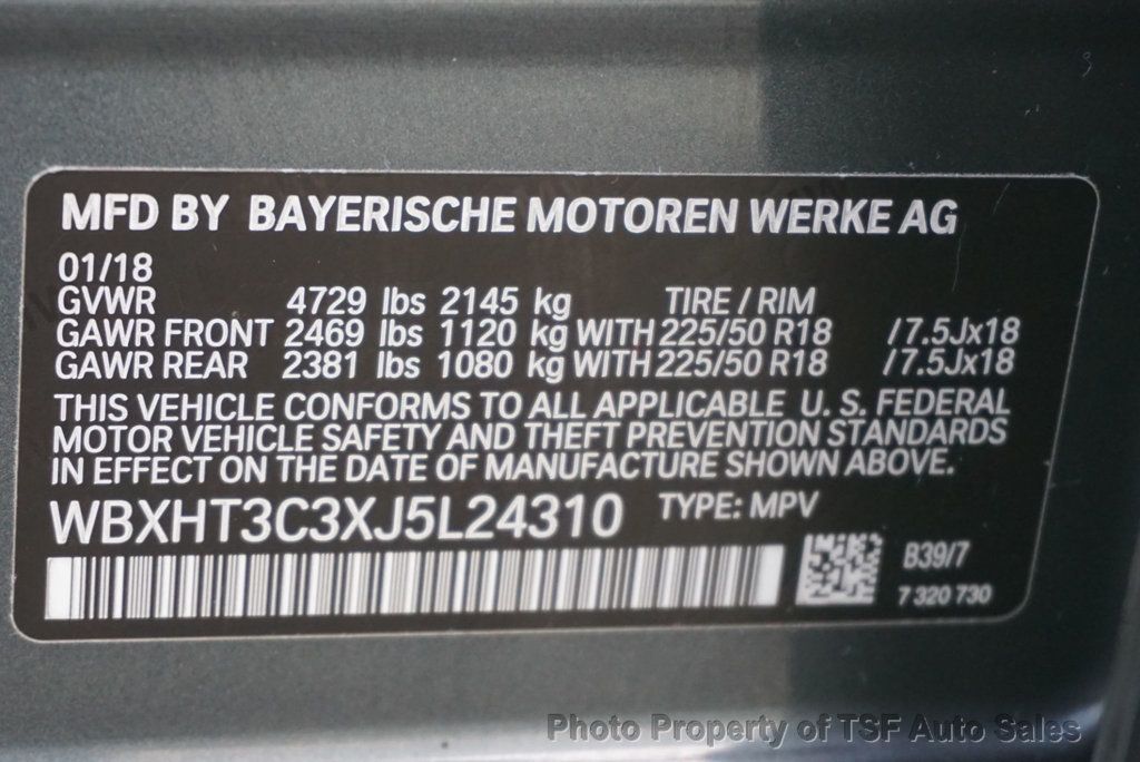 2018 BMW X1 xDrive28i Sports Activity Vehicle NAVI REAR CAM PANO ROOF LOADED - 22984674 - 34