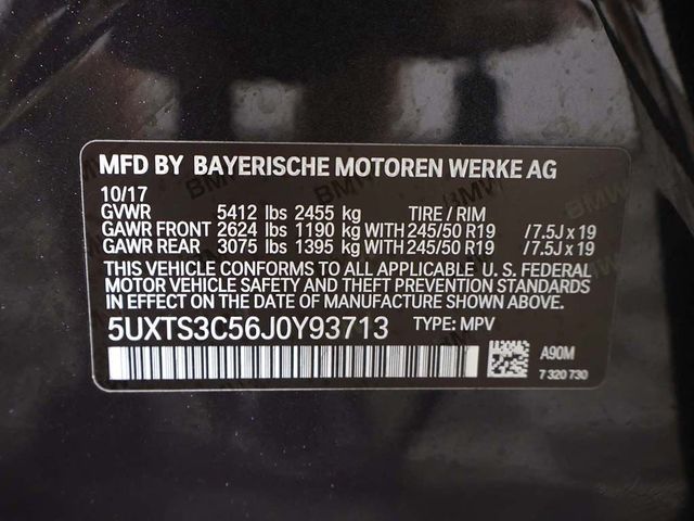 2018 BMW X3 M40i Sports Activity Vehicle - 23068035 - 62